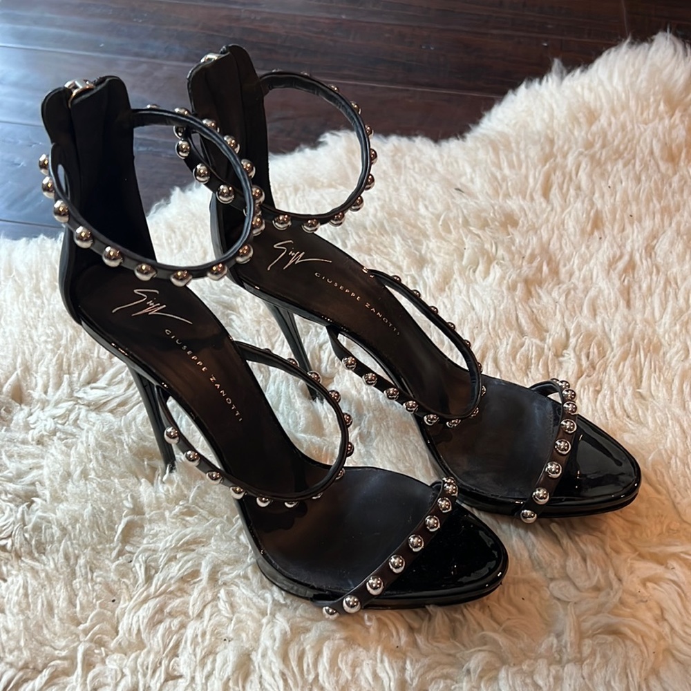 Giuseppe Zanotti Studded leather heeled sandals
